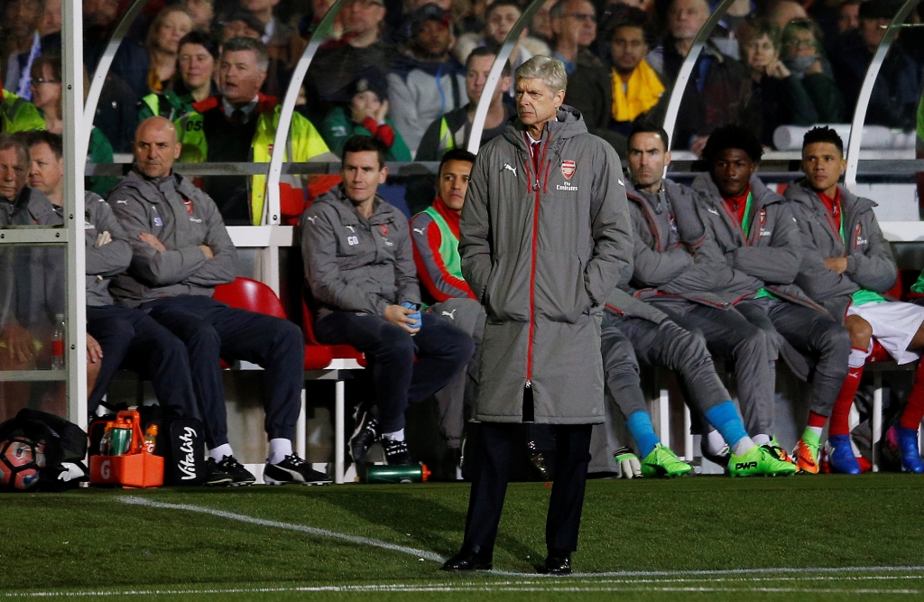 Arsenal manager Arsene Wenger. Reuters / Andrew Couldridge 