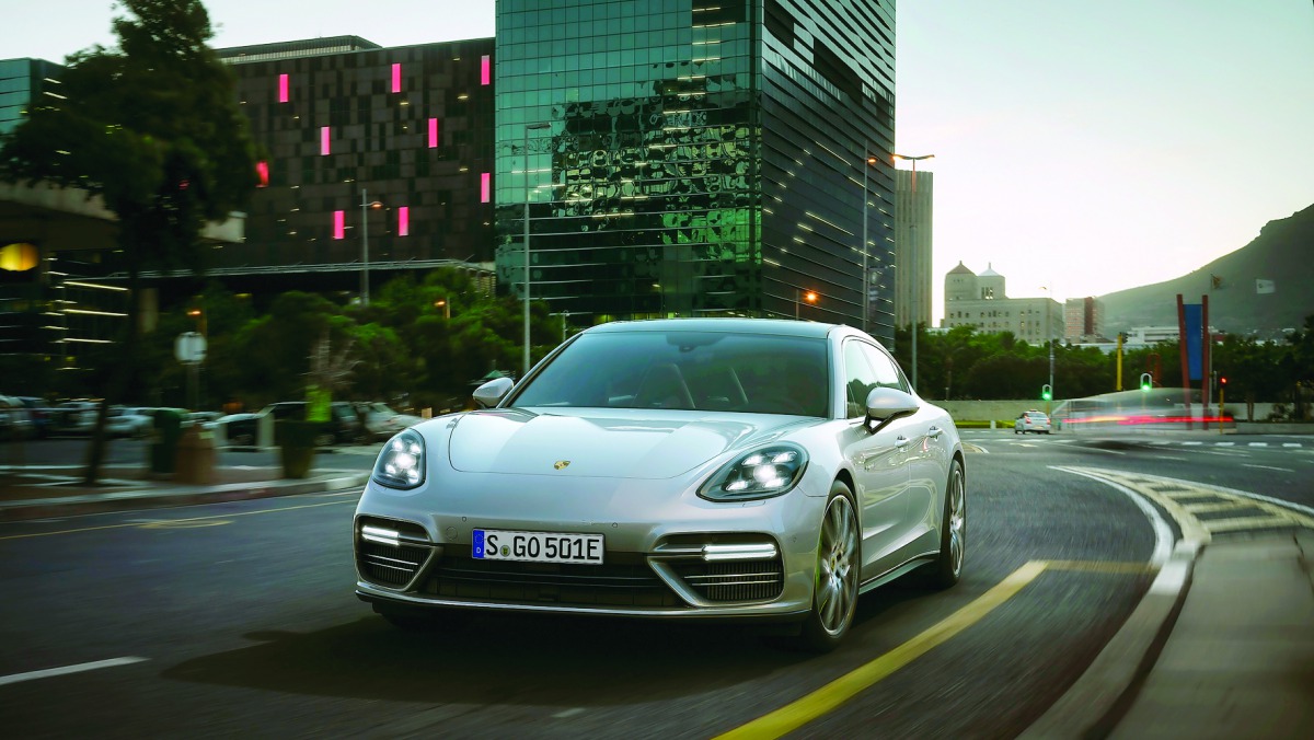 The all new Panamera Turbo S E-Hybrid.