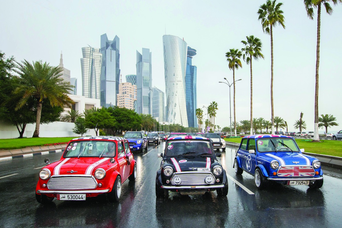 Participants at the fun-filled programme, including an exclusive preview of the all-new MINI Countryman, hosted by Alfardan Automobiles, the official MINI importer, in Doha on Saturday.