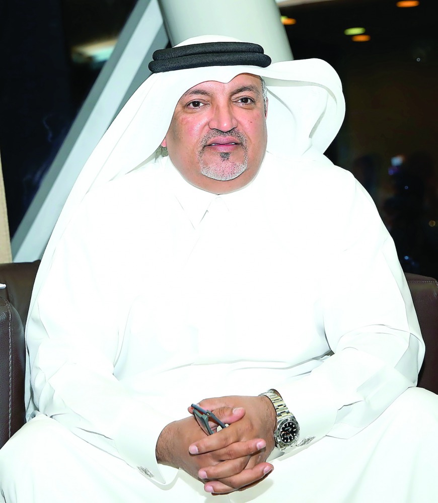 President of Qatar Gymnastics Federation (QGF) Ali Al Hitmi 