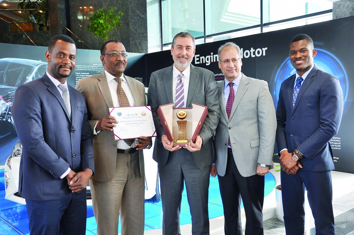 AAB CEO with the real estate and security team.
