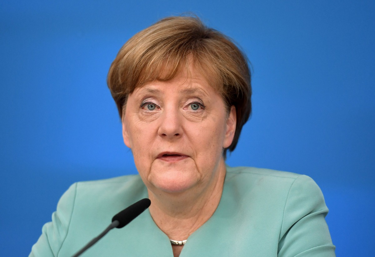 German chancellor Angela Merkel 