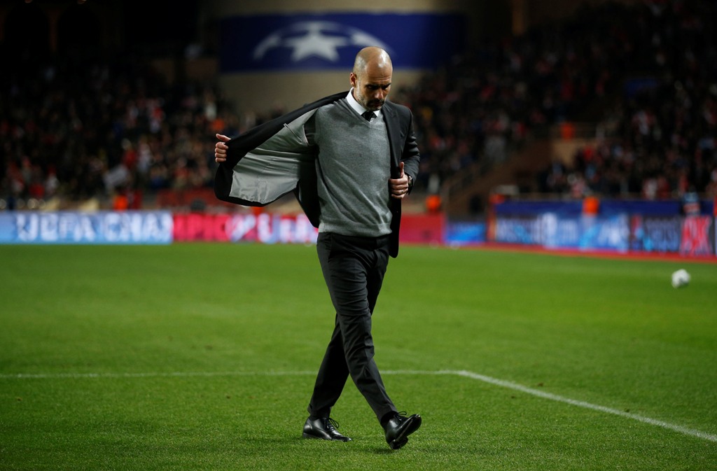 Manchester City manager Pep Guardiola. Reuters / Andrew Couldridge
