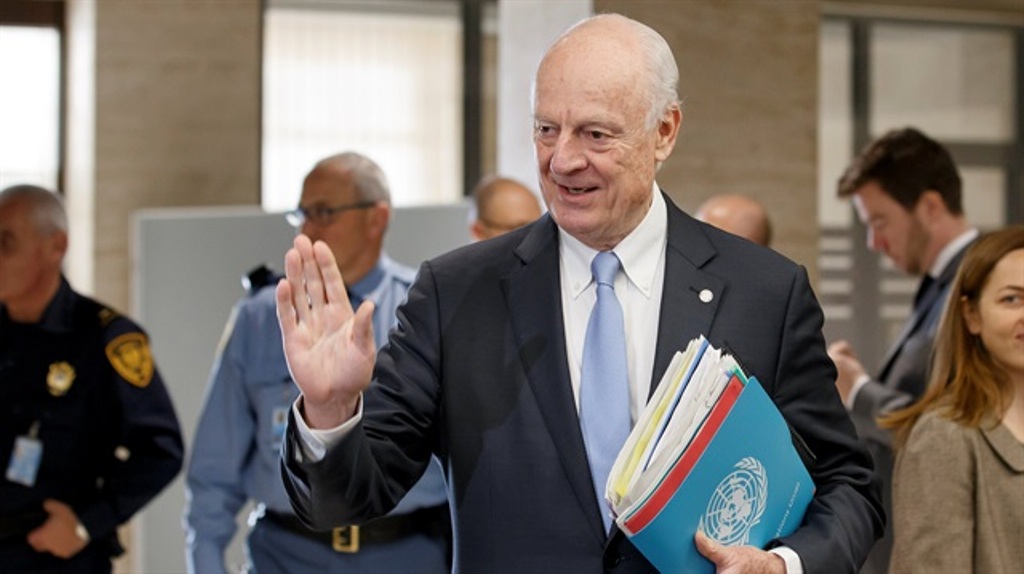 UN Special Envoy of the Secretary-General for Syria Staffan de Mistura.
