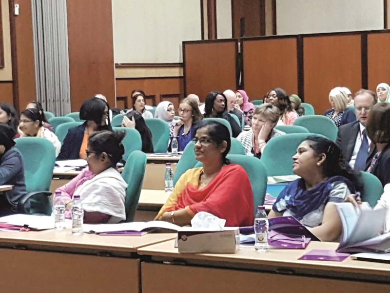 Participants of the workshop on national accreditation.