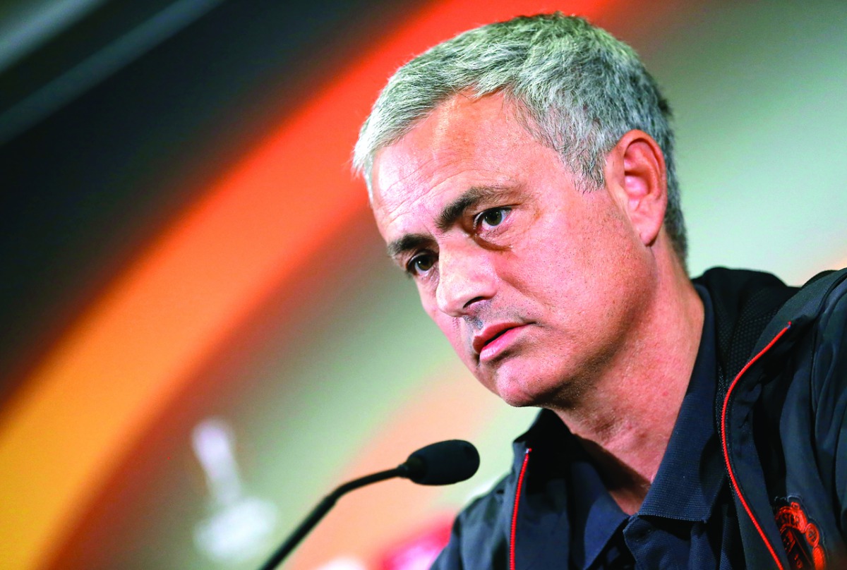 Manchester United manager Jose Mourinho