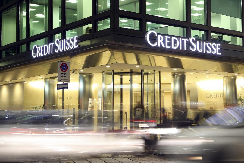 he Credit Suisse logo is seen at the headquarters in downtown Milan, Italy, March 9, 2016. REUTERS/Stefano Rellandini/File Photo