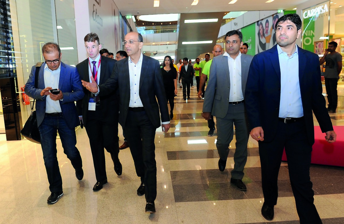 Apparel Qatar officials at Doha Festival City The Peninsula Qatar