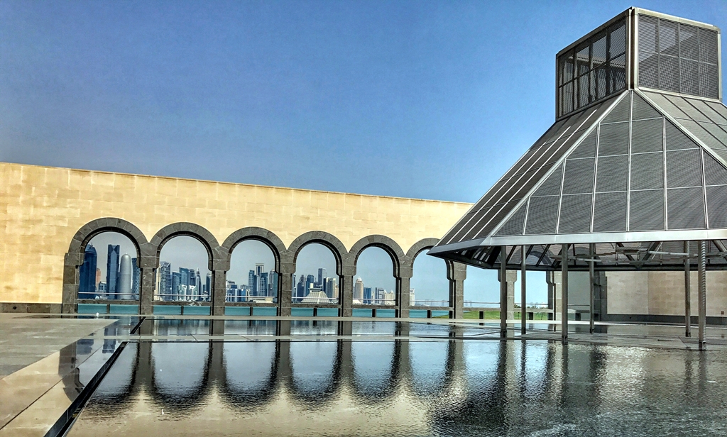 (File Photo) Doha skyline as seen from the Museum Of Islamic Art(MIA) . March 12, 2017. Qassim Rahmatullah © The Peninsula 