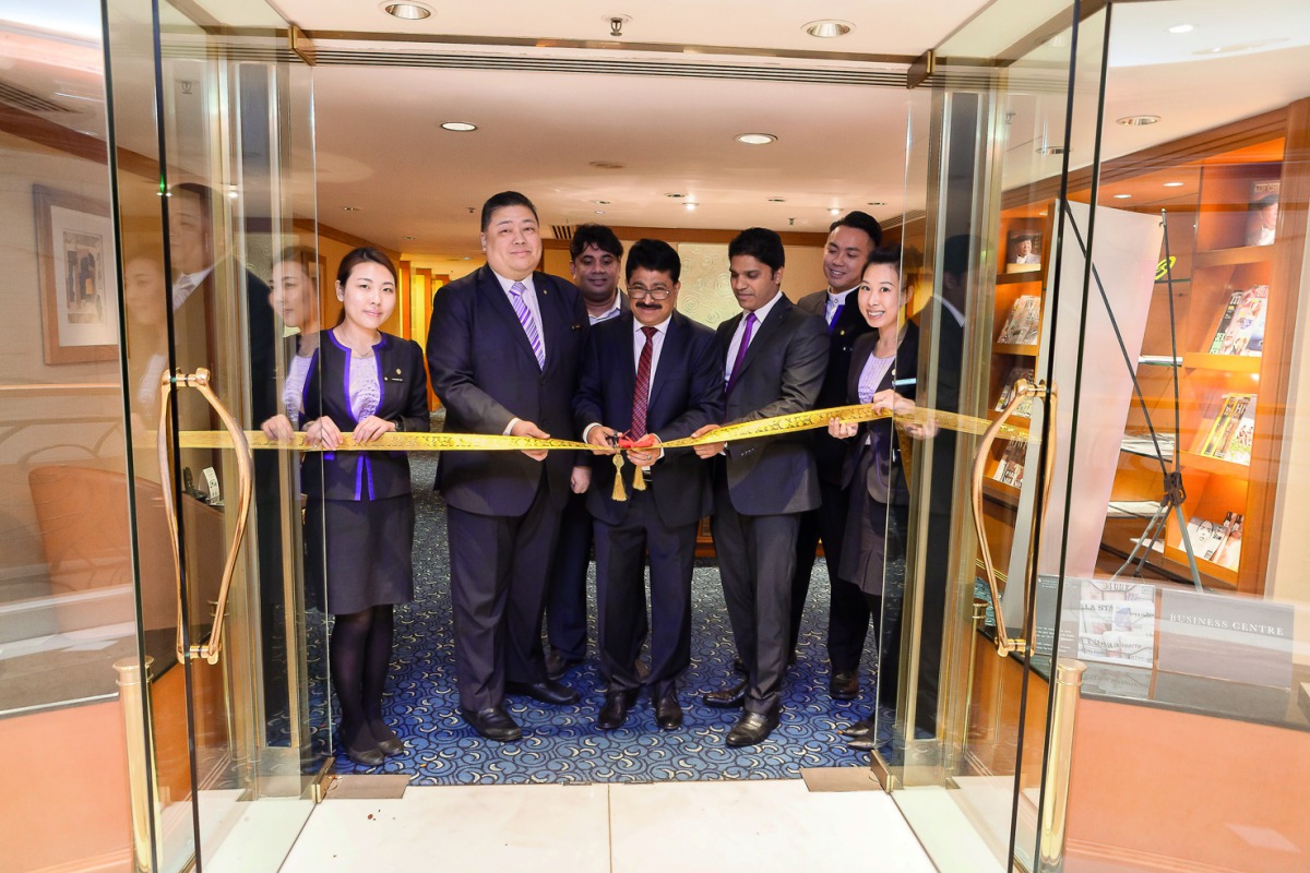 Quality Group Chairman Shamsudheen Olakara and other officials at the opening.