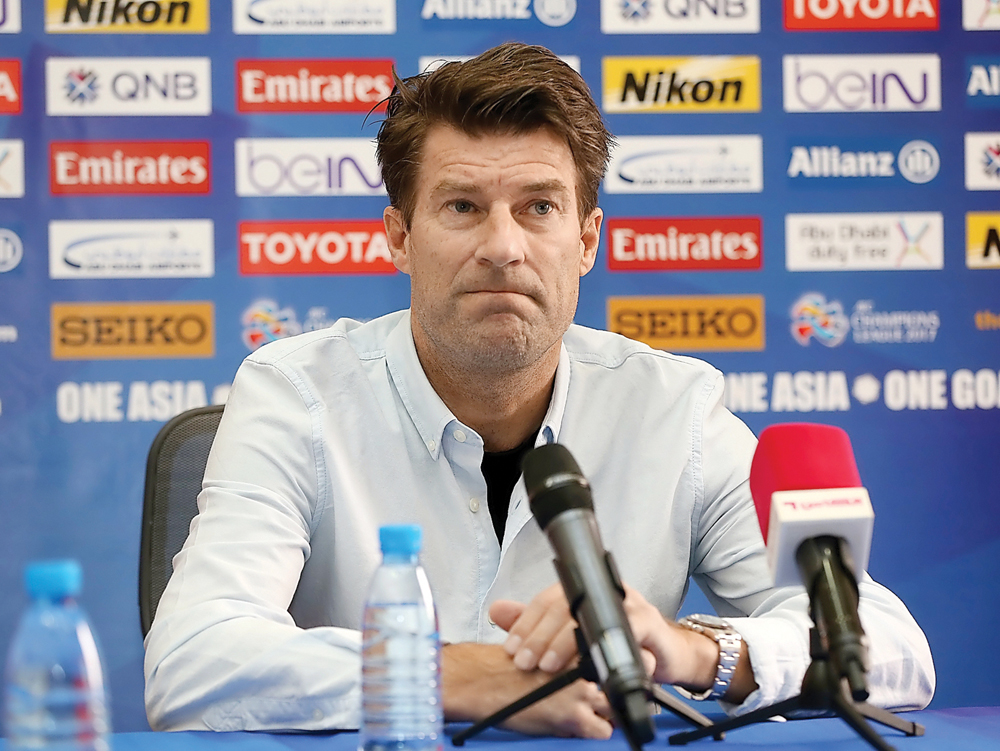 Al Rayyan coach Michael Laudrup