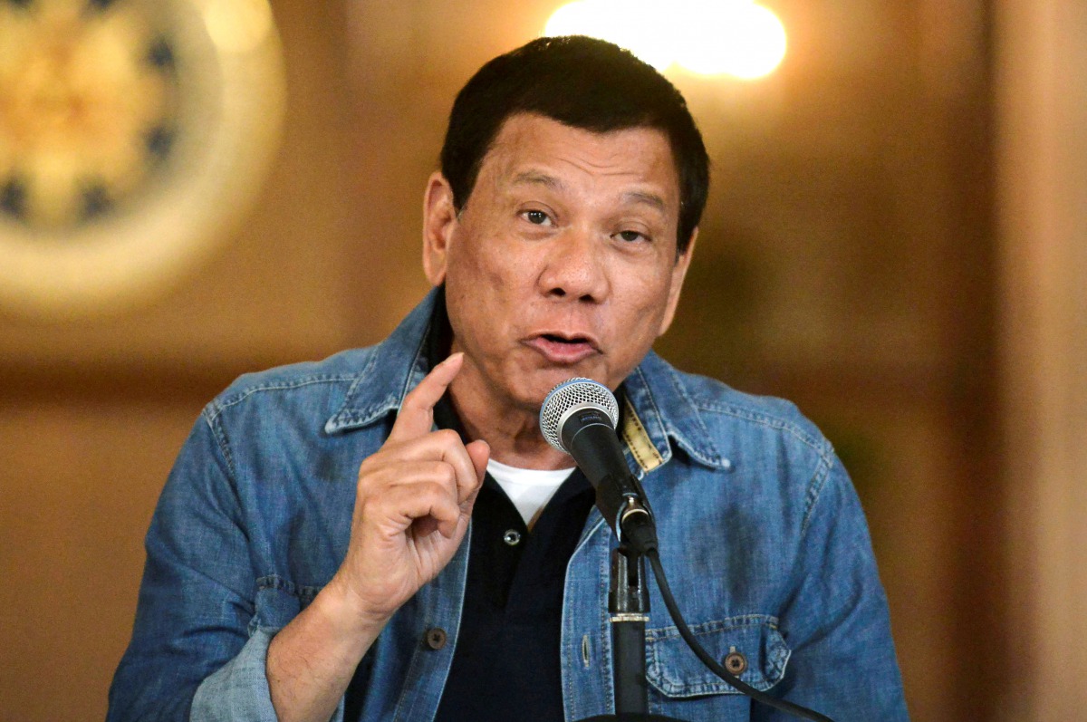 Philippine President Rodrigo Duterte. (REUTERS/Ezra Acayan/File Photo)