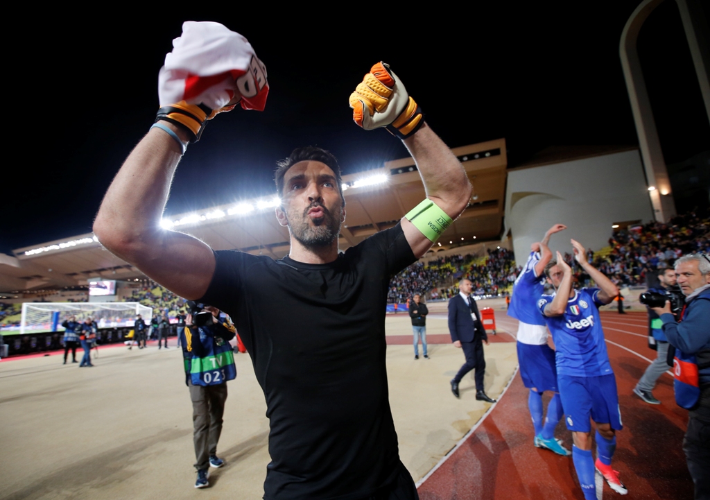  Juventus' Gianluigi Buffon. Reuters / Jean-Paul Pelissier Livepic
