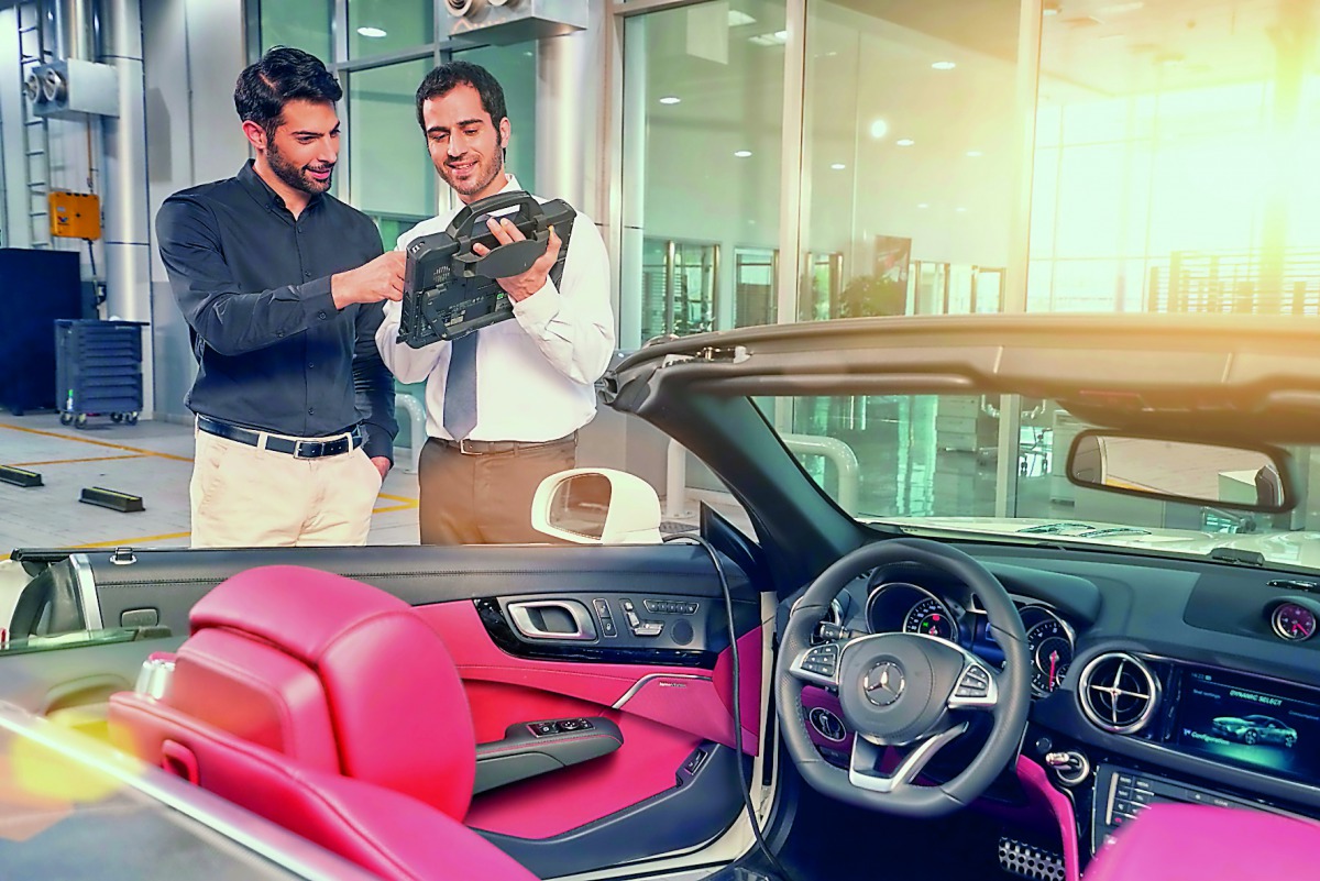 Mercedes-Benz Service Solutions cover all scheduled maintenance procedures at a fixed cost. Customers can buy the package that suits their needs and for varying time-periods.