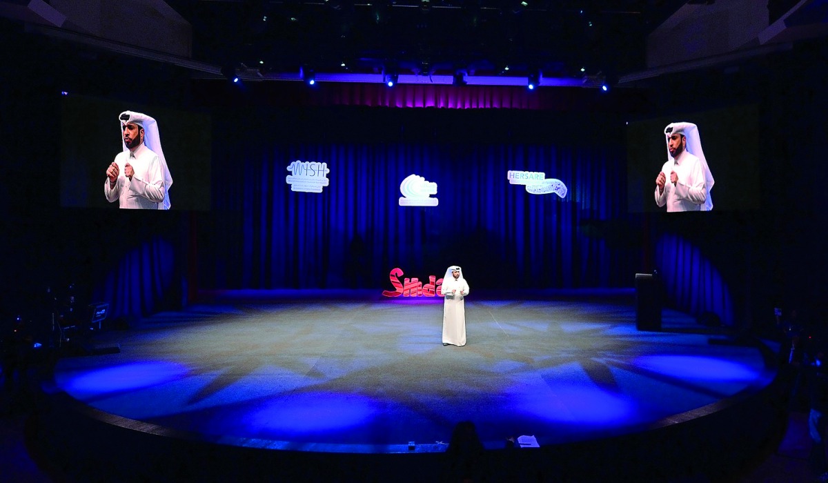 Mohammed Albinali, Executive Director of Weyak, addresses ‘Shida’, the Fourth Annual Forum of the Somali community in Qatar. 