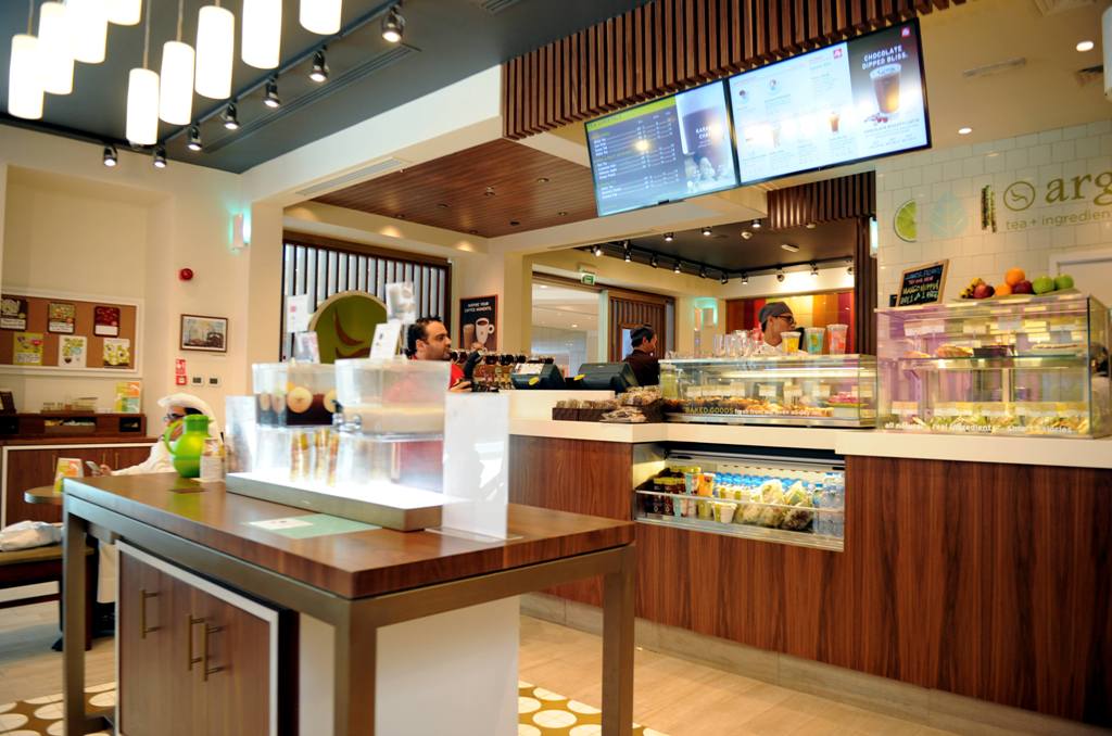 Argo tea cafe in Qatar at Gulf Mall. June 6, 2015. Abdul Basit © The Peninsula