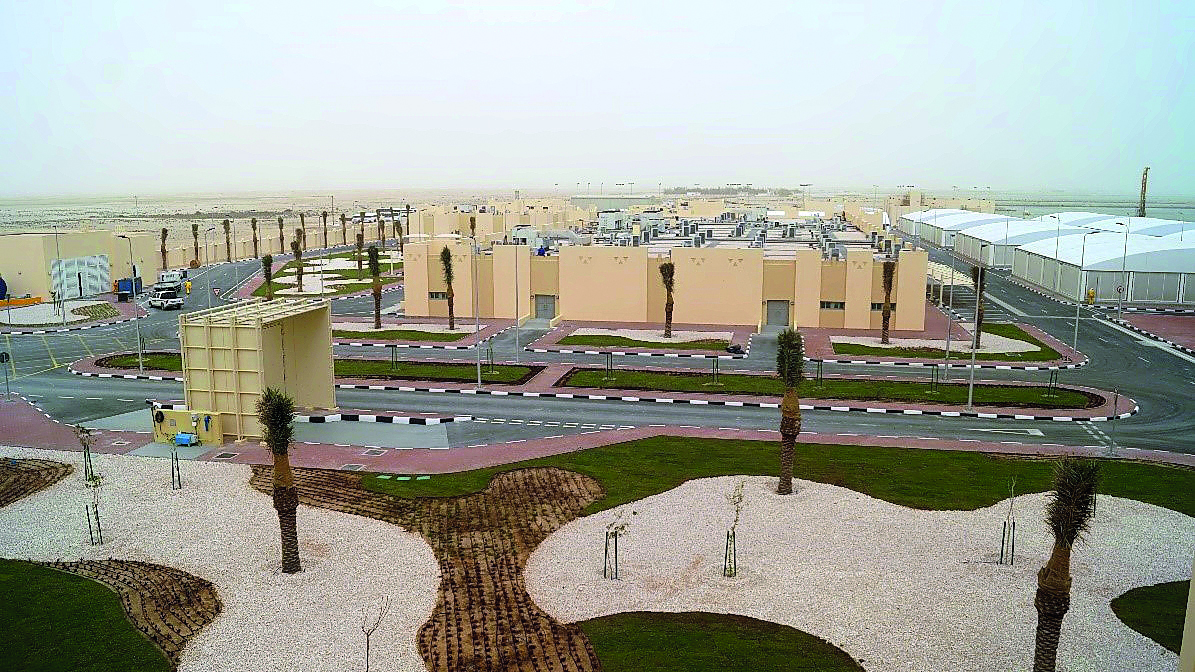 The newly-built Aquatic Fisheries and Research Centre in Ras Matbakh.