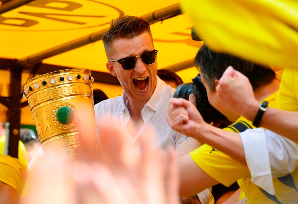 Dortmund's forward Marco Reus. AFP / Sascha Schuermann
