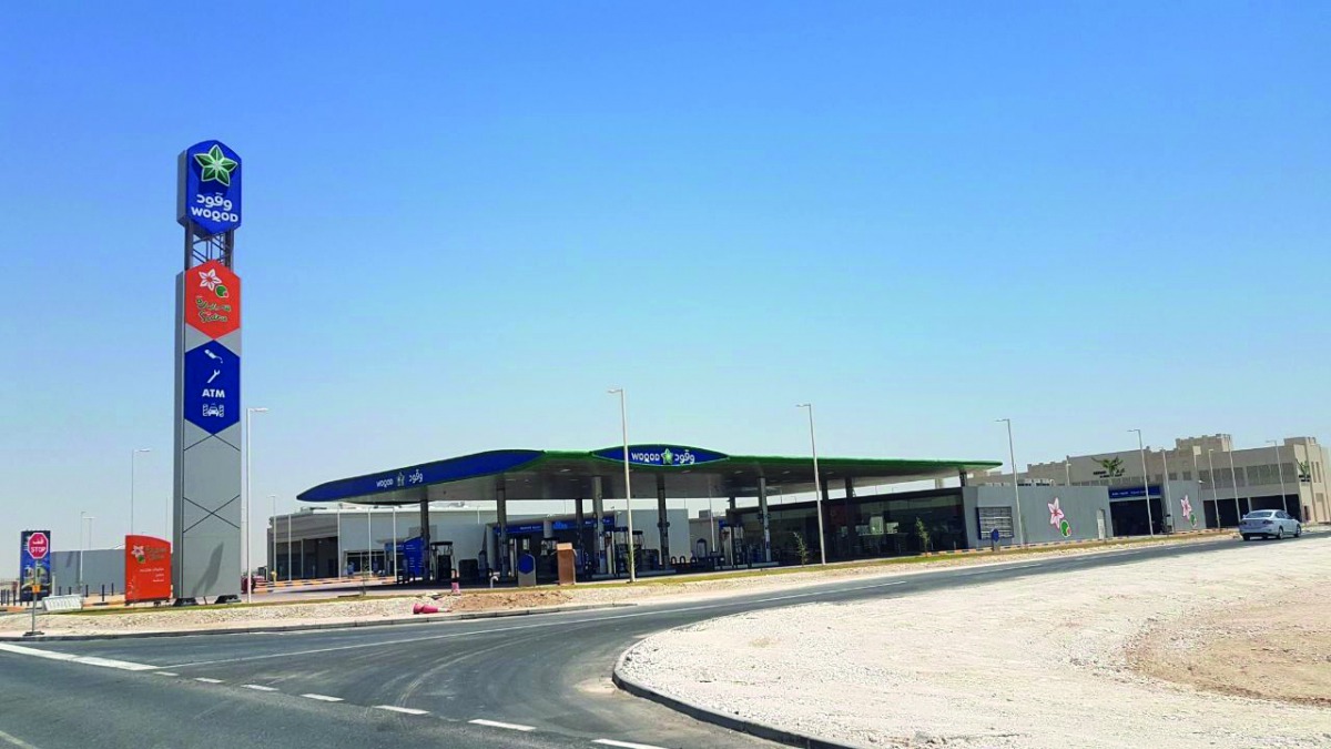 The new Woqod petrol station in Al Egda, Al Khor.