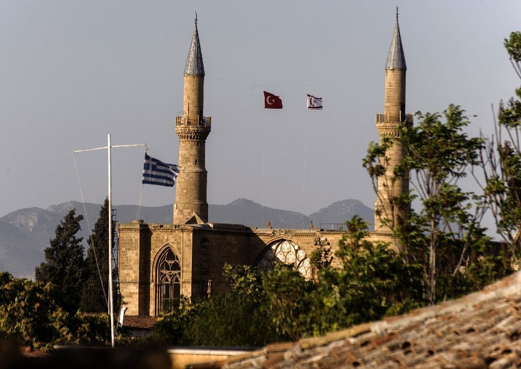 The eastern Mediterranean island of Cyprus has been divided since 1974 when Turkish troops invaded and later occupied its northern third in response to an Athens-inspired putsch seeking union with Greece (AFP Photo/Iakovos Hatzistavrou).