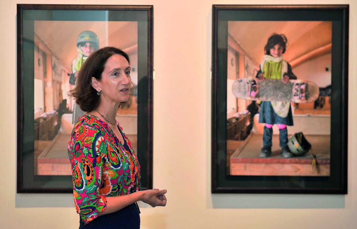 Jessica Fulford-Dobson. Pic: Baher Amin / The Peninsula