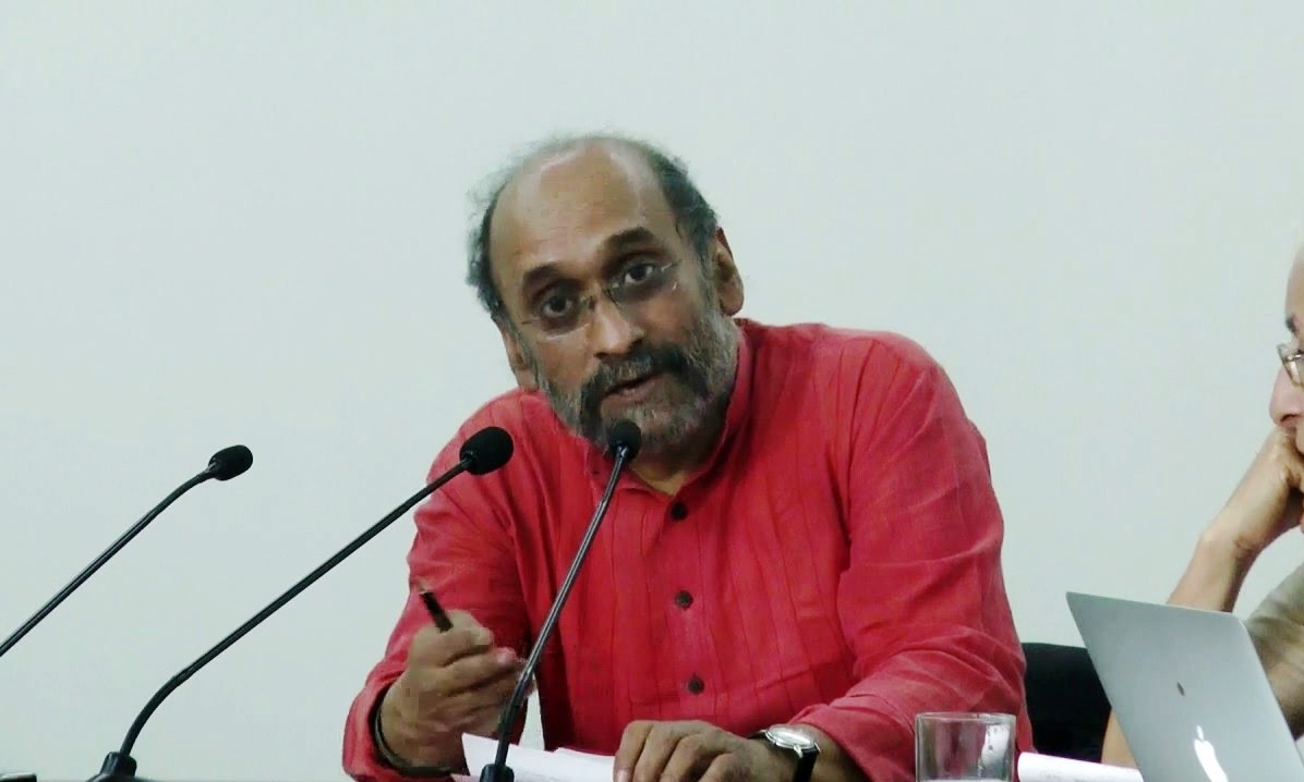 Paranjoy Guha Thakurta resigned on July 18, minutes after his meeting with the directors of the Sameeksha Trust (Photo courtesy: YouTube / Alternative India Futures) 