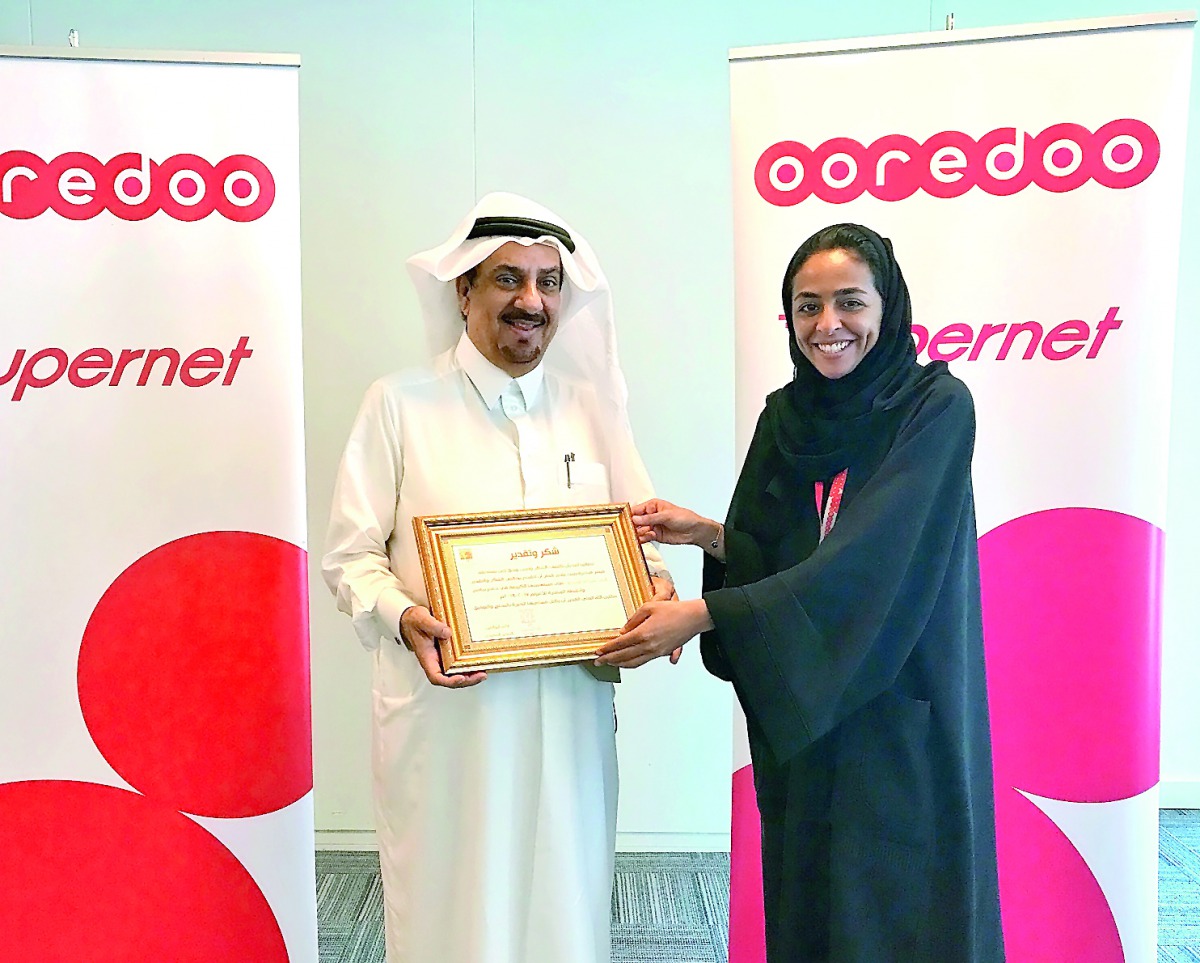 Ooredoo gets Best Buddies Qatar award The Peninsula Qatar
