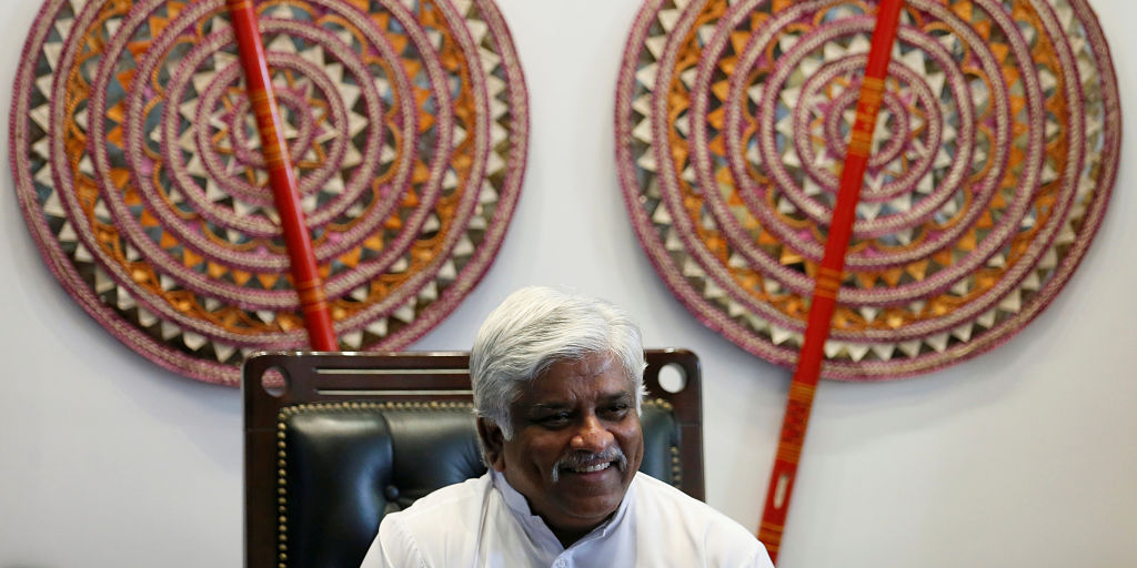 Arjuna Ranatunga (file photo / Reuters)