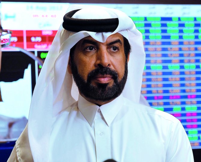 Qatar Stock Exchange CEO Rashid bin Ali Al Mansoori (file photo)