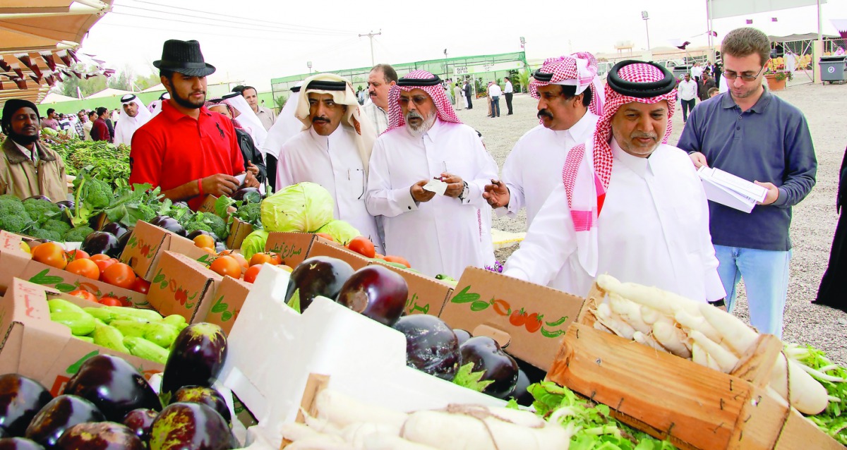 A file photo of officials visiting Al Mazroua Yard. Pic: Kammutty V P / The Peninsula
