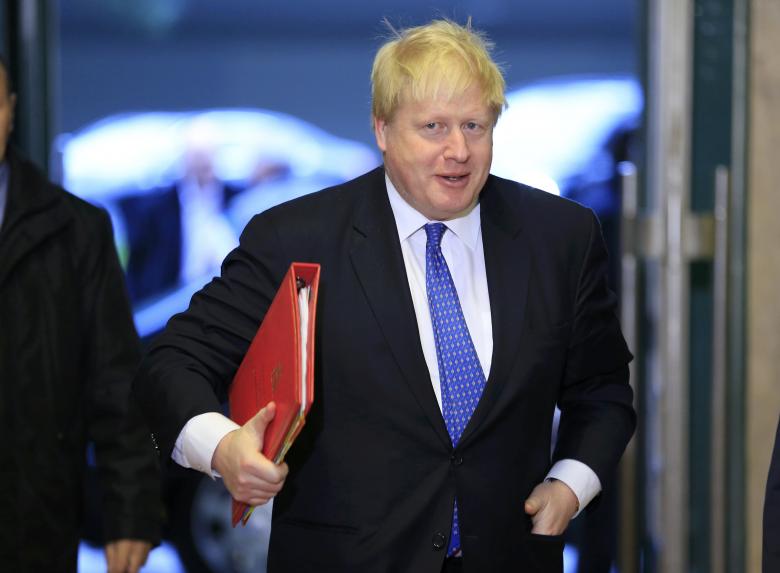 File photo of British Foreign Secretary Boris Johnson. Reuters 