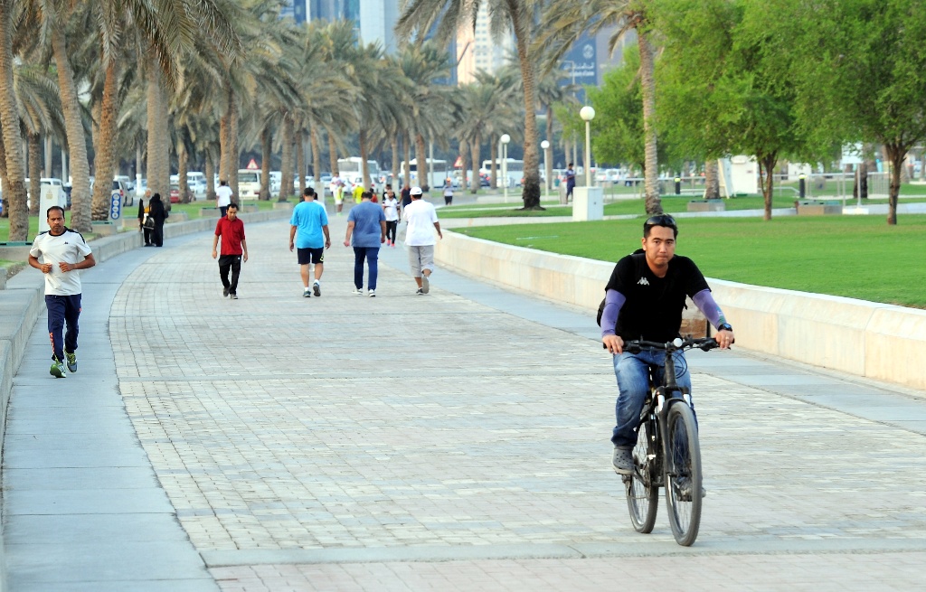 Doha Corniche. Photo by Salim Matramkot © The Peninsula 