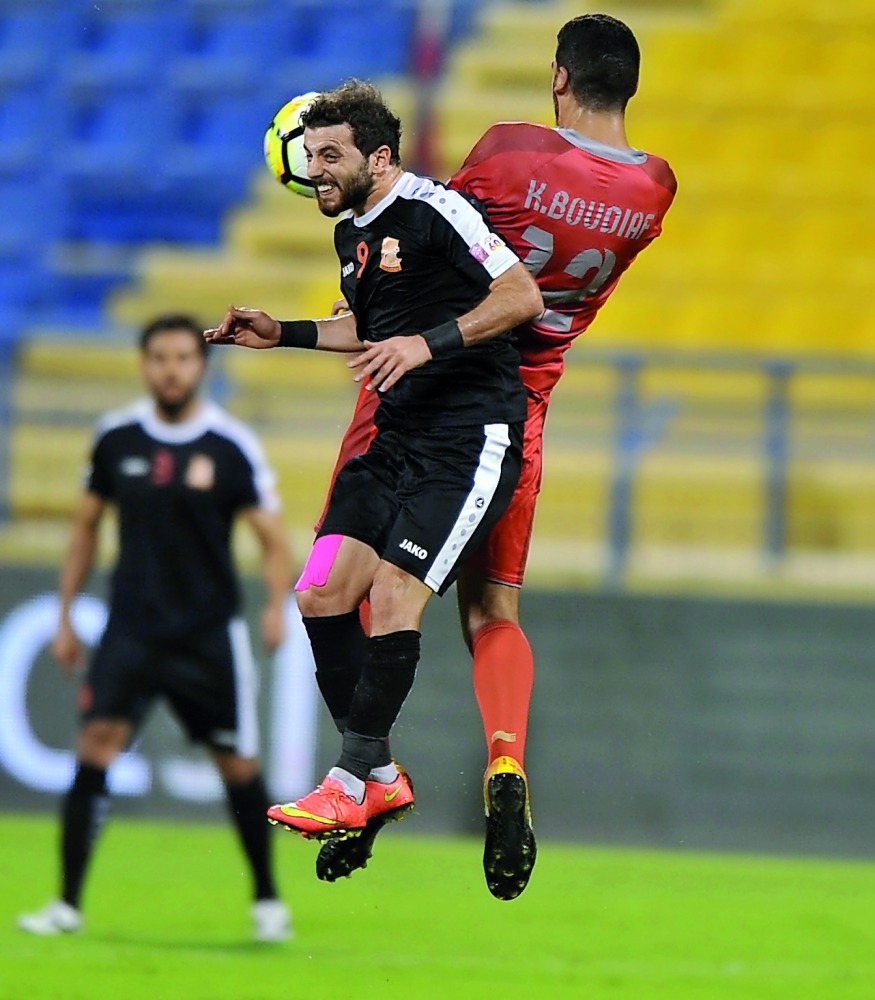 Action from QSL Round 5 match between Al Duhail and Umm Salal on Saturday.