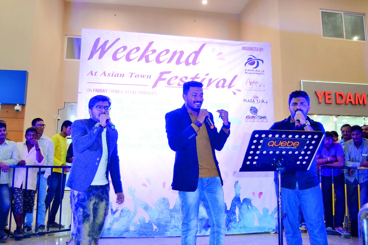Weekend festival at Asian Town The Peninsula Qatar