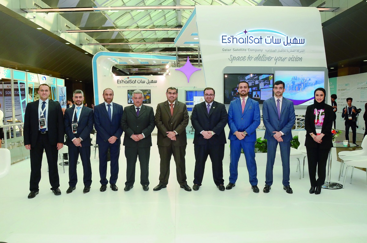Officials during the third Global SatShow conference and exhibition held on November 9 and 10 at Halic in Istanbul. 
