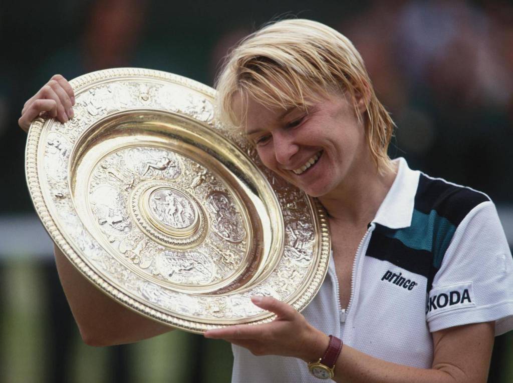 Jana Novotna has passed away in her native Czech Republic aged 49. / AFP.