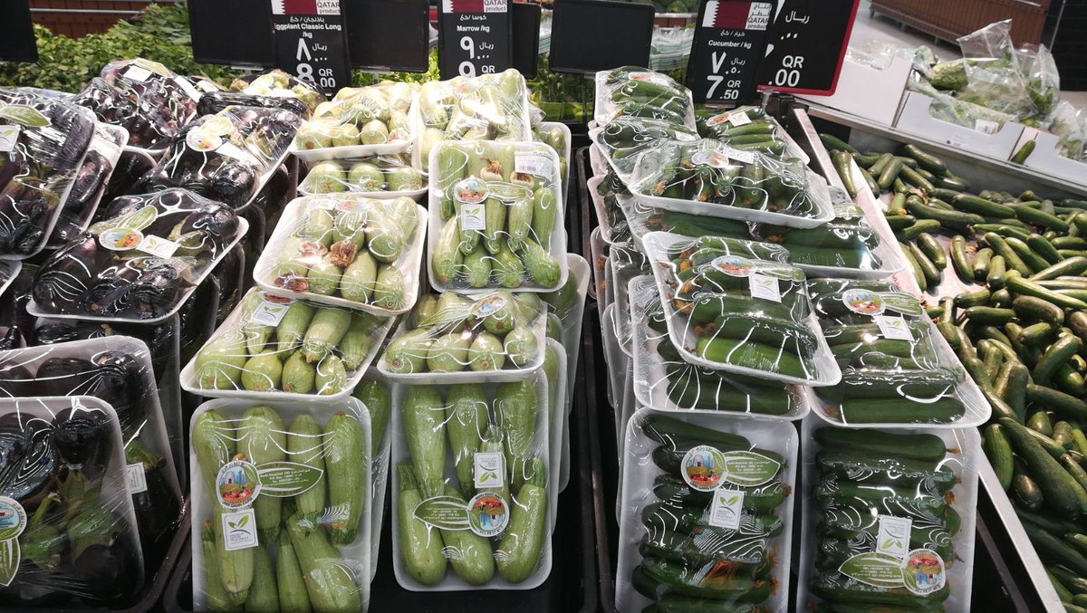 Through the initiative #localproduct, Qatar has been supporting local farmers. Pic: Baladiya Twitter page 