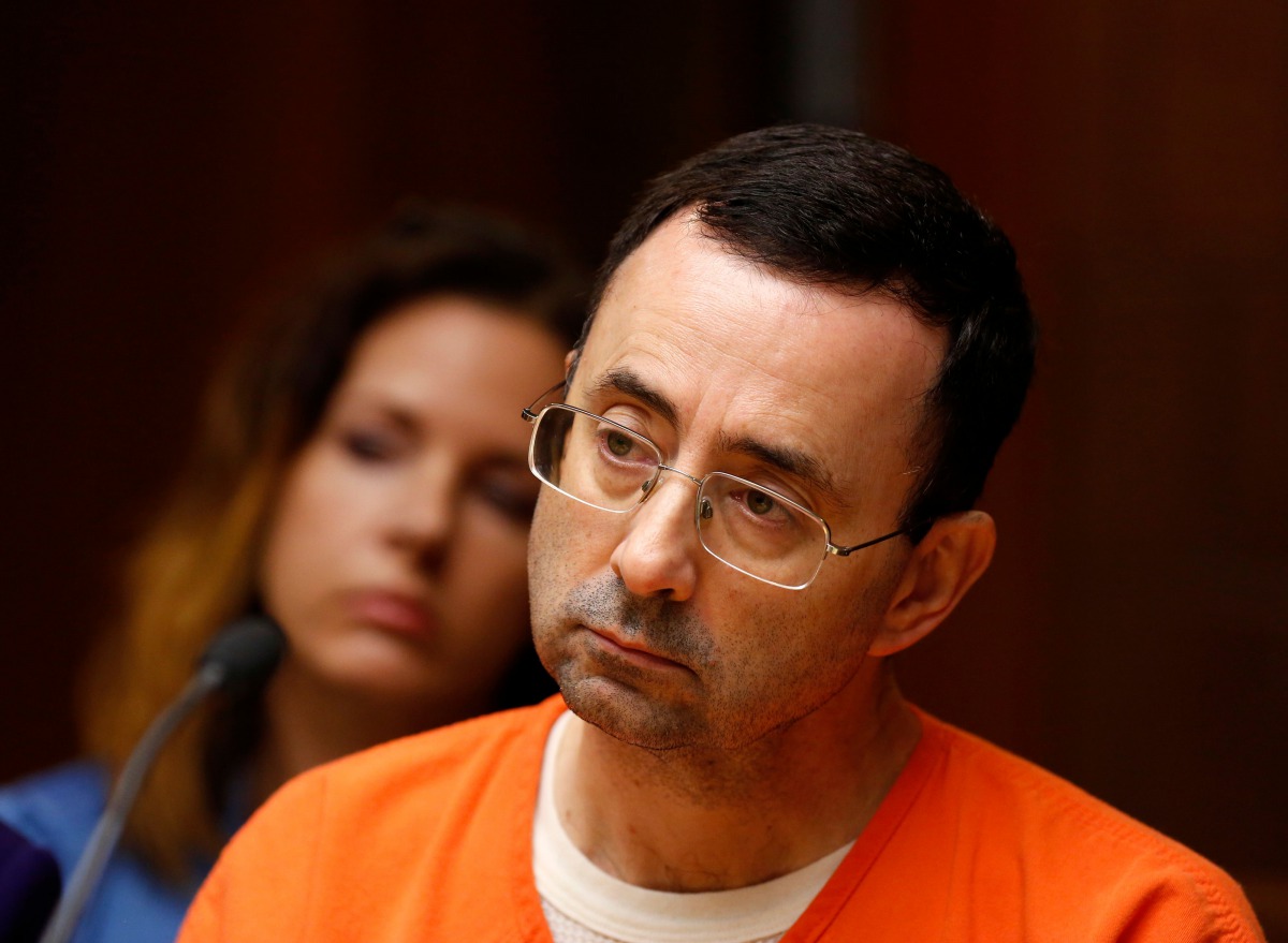 Former Michigan State University and USA Gymnastics doctor Larry Nassar seen in the 55th District Court on June 23, 2017 (AFP / Jeff Kowalsky) 