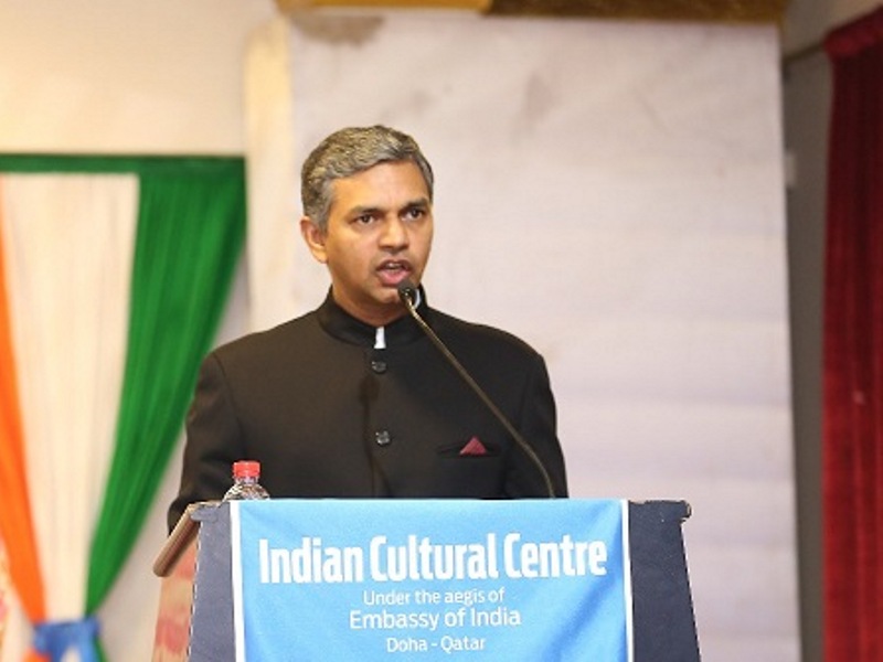 Ambassador of India to Qatar P Kumaran (Photo: Indian Embassy)