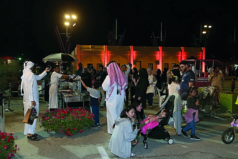 Visitors at the second edition of Mahaseel Festival