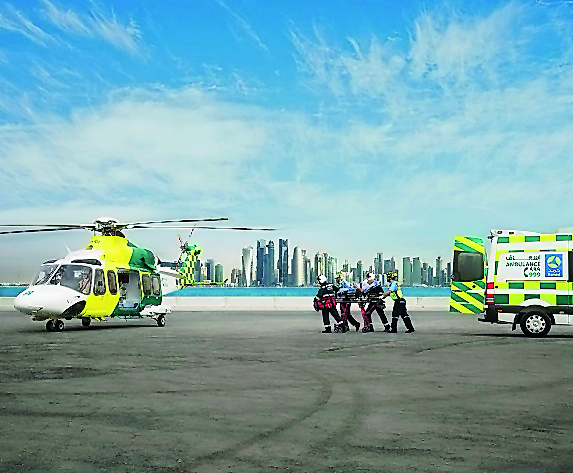 HMC’s LifeFlight Service responds to more than 2,000 emergencies a year, providing a vital service for the people of Qatar.