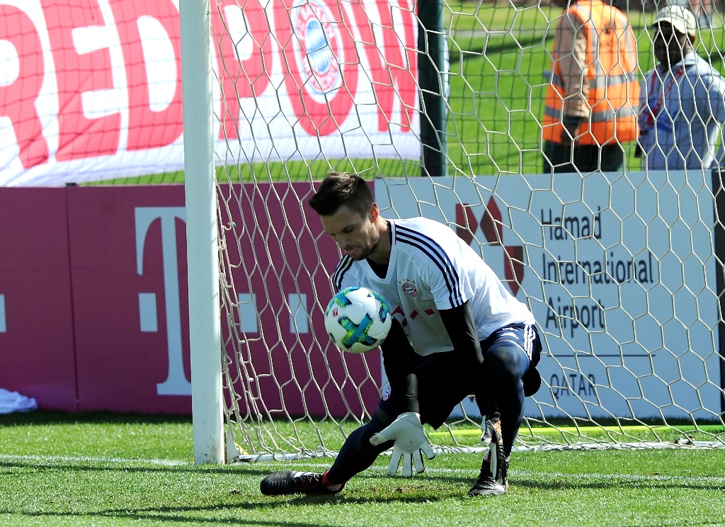 Bayern Munich goalkeeper Sven Ulreich. January 3, 2018. Photo by Salim Matramkot | The Peninsula