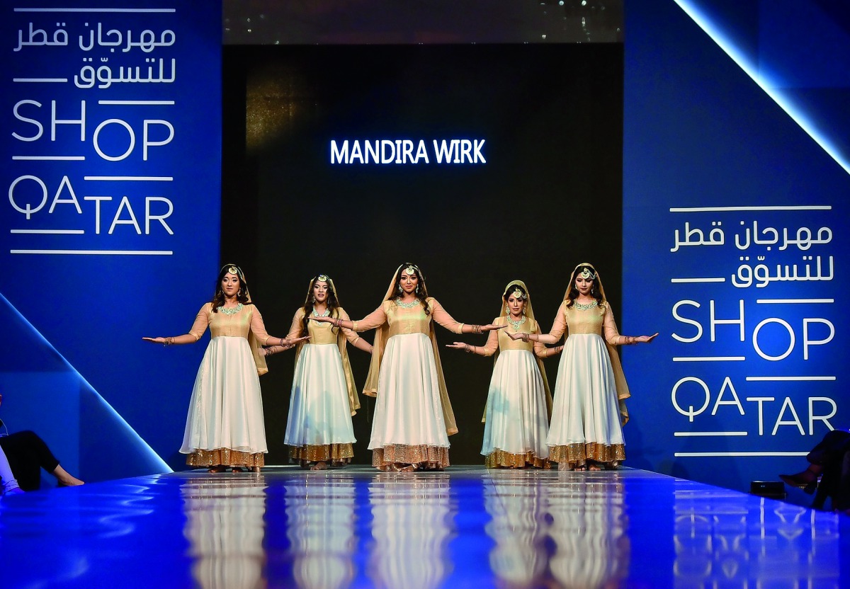 D4Dance Qatar troupe performs at the Bollywood Fashion Show held as part of Shop Qatar 2018 last week at Mondrian Doha.