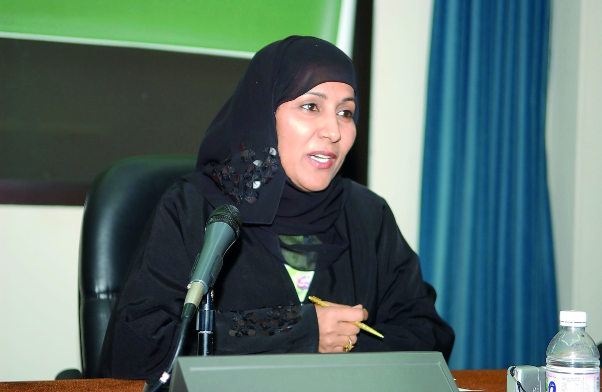 Dr Aisha Al Manai, Vice-Chair of the Doha International Center for Interfaith Dialogue.