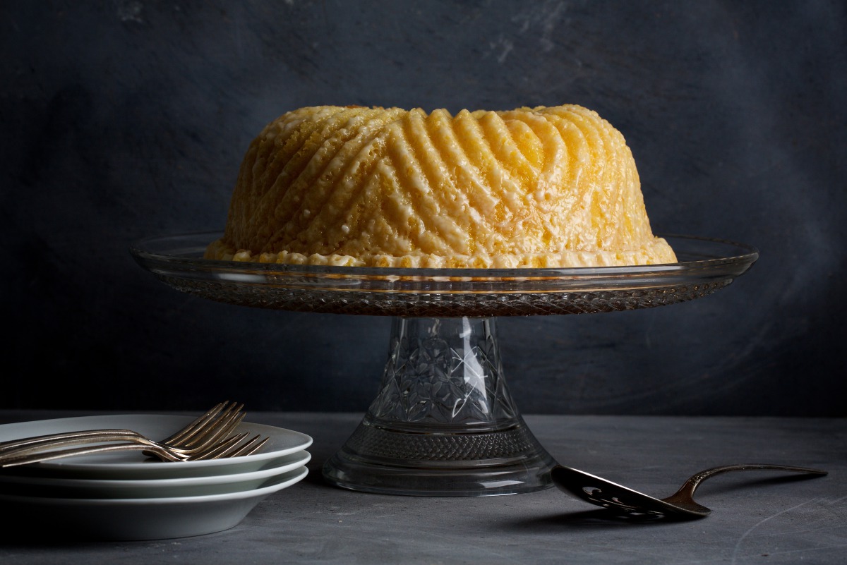 Meyer Lemon Buttermilk Bundt Cake. Photo by Deb Lindsey for The Washington Post.
