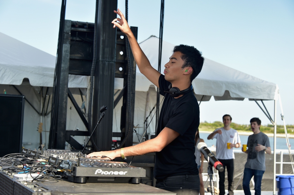 In this file photo taken on August 21, 2015, DJ Michael Brun performs during Billboard Hot 100 Festival - Day 1 at Nikon at Jones Beach Theater in Wantagh, New York. AFP / GETTY IMAGES NORTH AMERICA / Theo Wargo 
