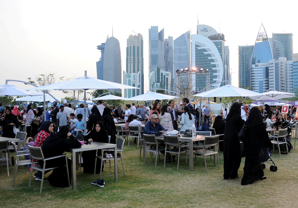 (FILE PHOTO) Qatar International Food Festival at the Hotel Park. April 6, 2017. Salim Matramkot © The Peninsula