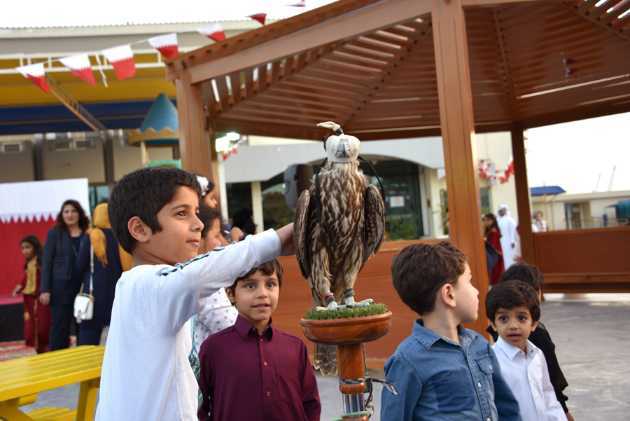 Arabian Night celebration at the Compass International School Doha at the Gharafa Campus.