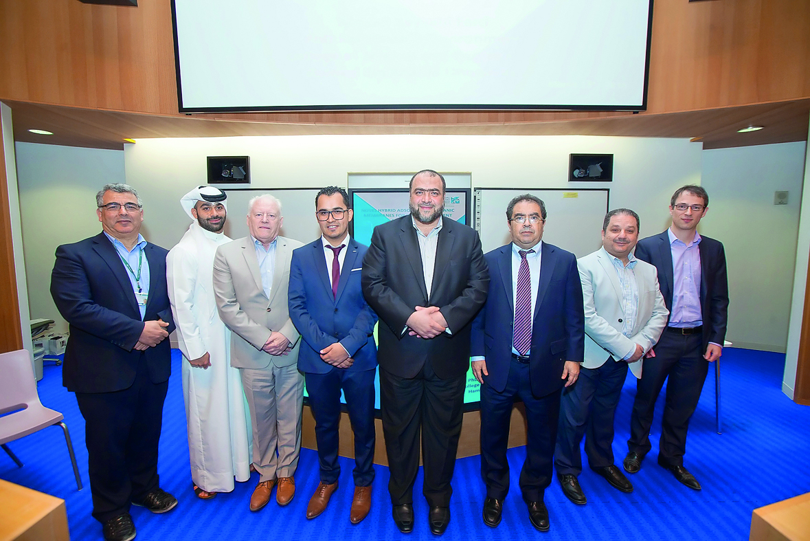 The participants at the HBKU’s first-ever PhD thesis defence session.