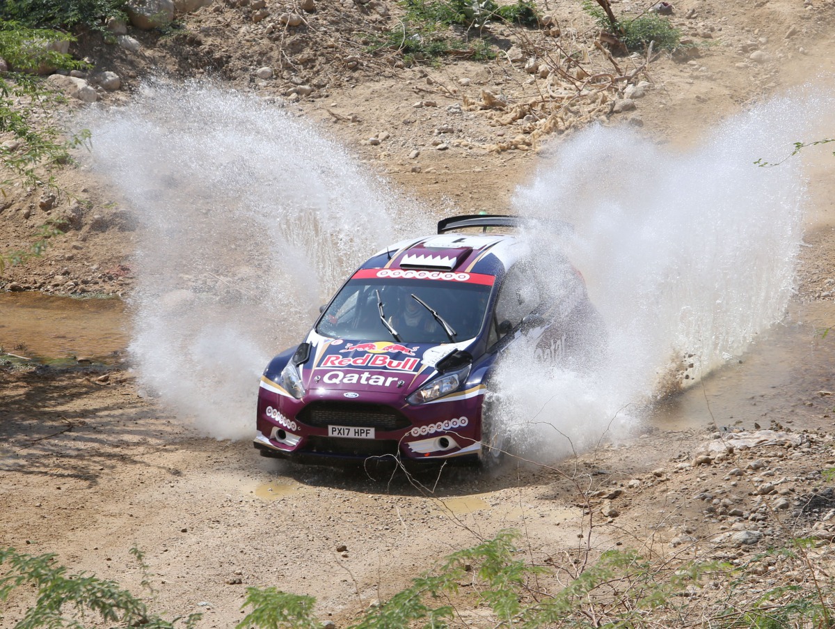 Qatar's Nasser Saleh Al Attiyah in action during last year’s Jordan Rally in this file photo.